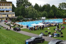 Das Freibad am Veranstaltungstag